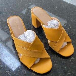 Women’s Ann Taylor heels like 7M yellow